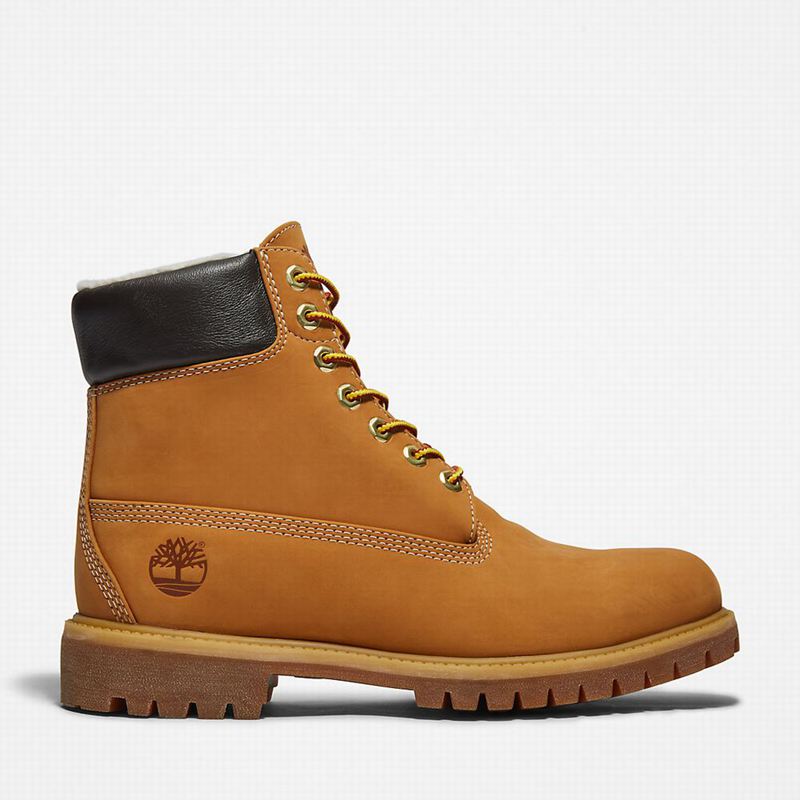 Yellow Timberland Premium Warm-lined 6 Inch Winter Boots | 34065297