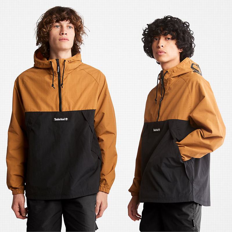 Yellow Timberland Pullover Windbreaker | 69233780
