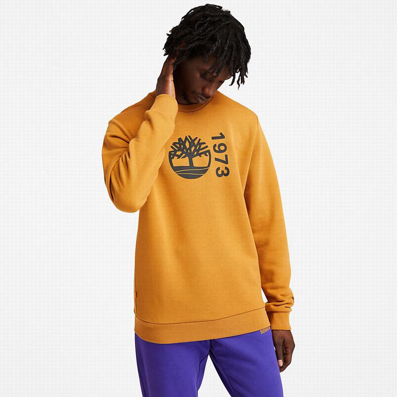 Yellow Timberland Re-Comfort EK+ Sweatshirts | 34945338