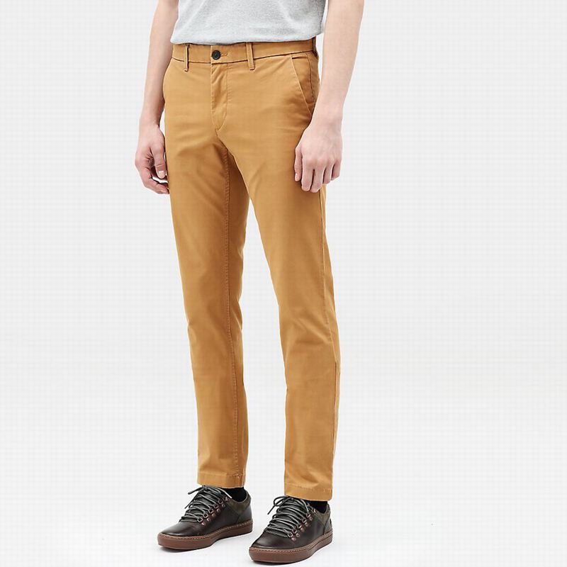 Yellow Timberland Sargent Lake Slim-Fit Chino Pants | 66811779