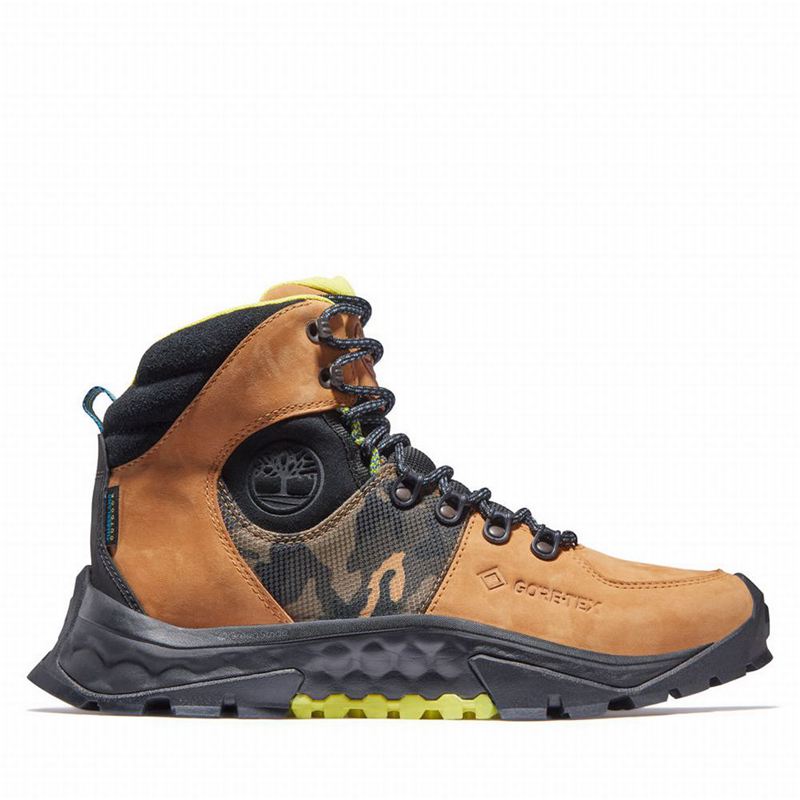 Yellow Timberland Solar Ridge Gore-Tex Hiking Boots | 84871226