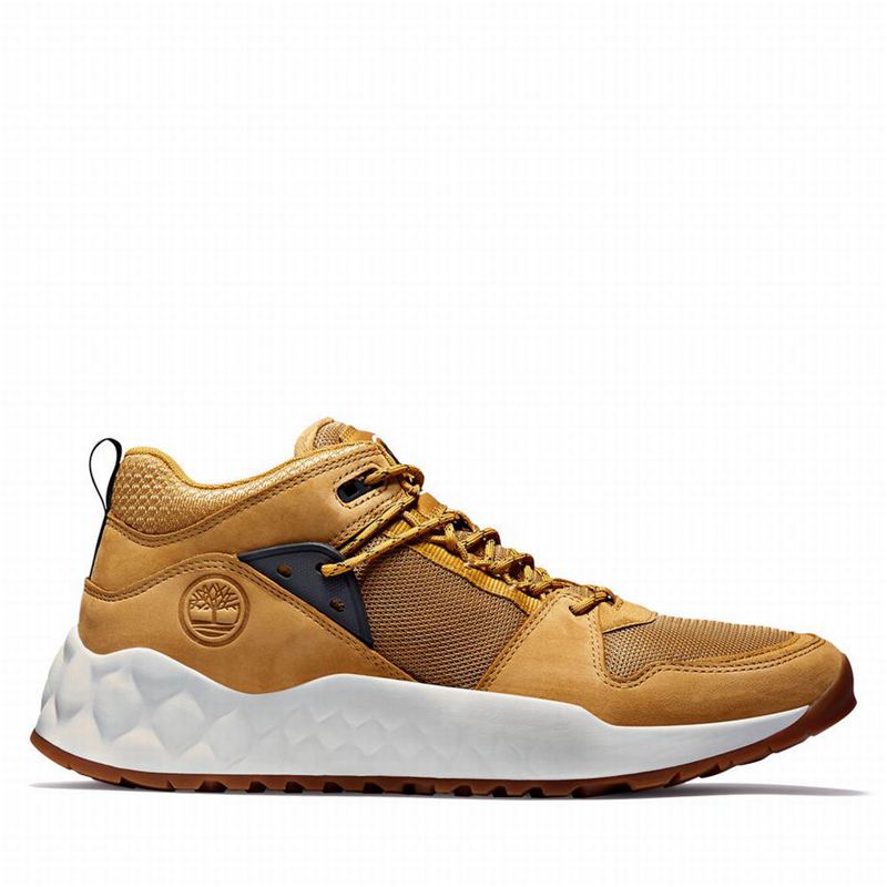 Yellow Timberland Solar Wave GreenStride Sneakers | 18029275