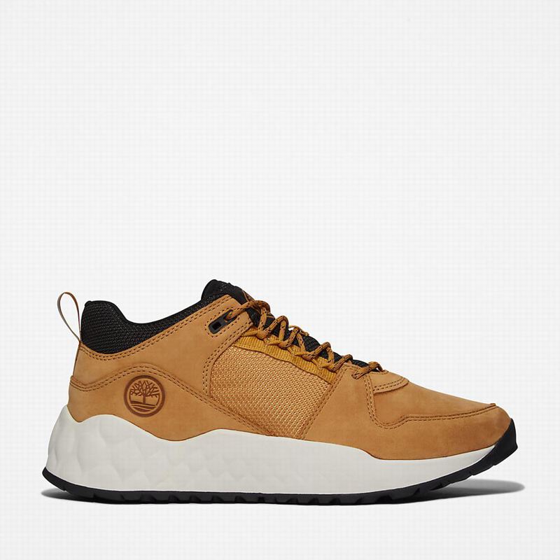 Yellow Timberland Solar Wave GreenStride Sneakers | 66470422