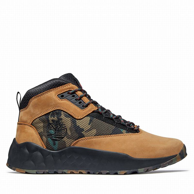 Yellow Timberland Solar Wave GreenStride Chukka Boots | 71225113