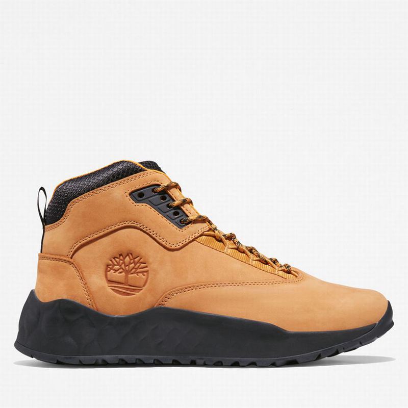 Yellow Timberland Solar Wave GreenStride Chukka Boots | 98091053