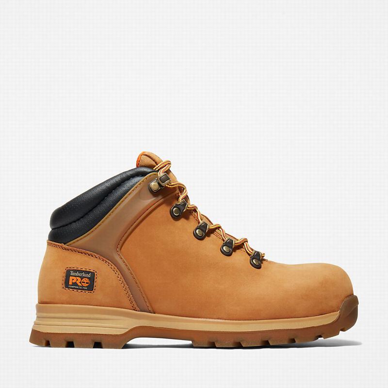 Yellow Timberland Splitrock XT Comp-Toe Work Boots | 71098704