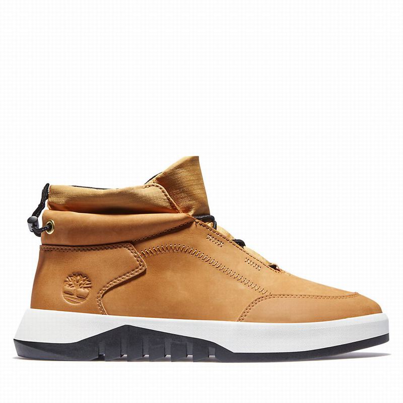 Yellow Timberland Supaway Leather Chukka Boots | 25253620