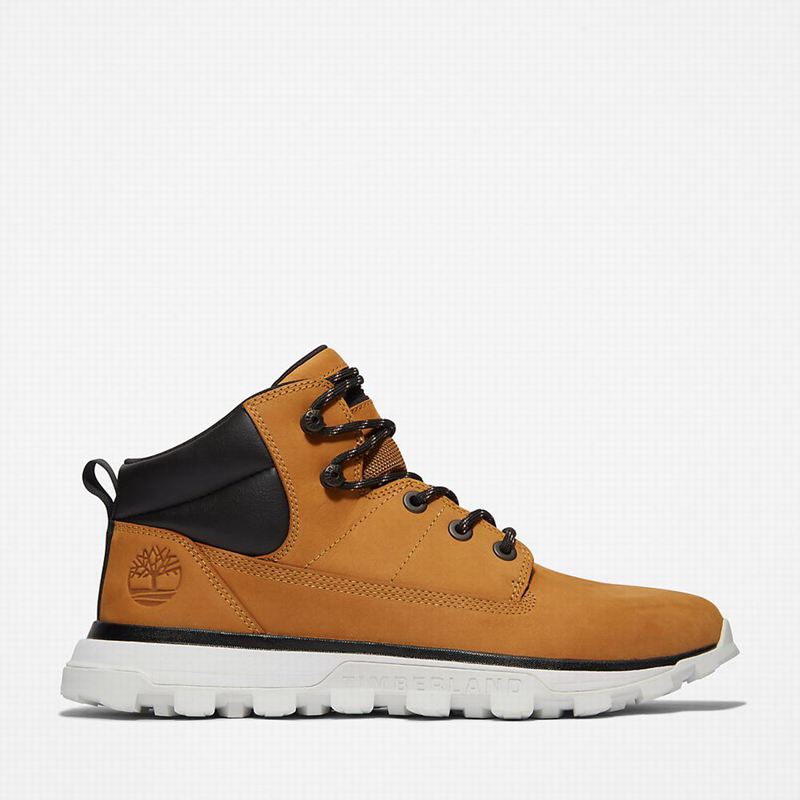 Yellow Timberland Treeline Chukka Boots | 54889919
