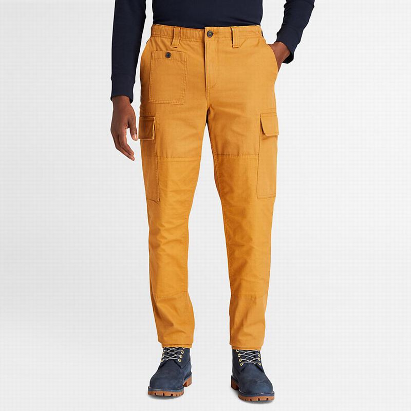 Yellow Timberland Utility Cargo Pants | 84104511
