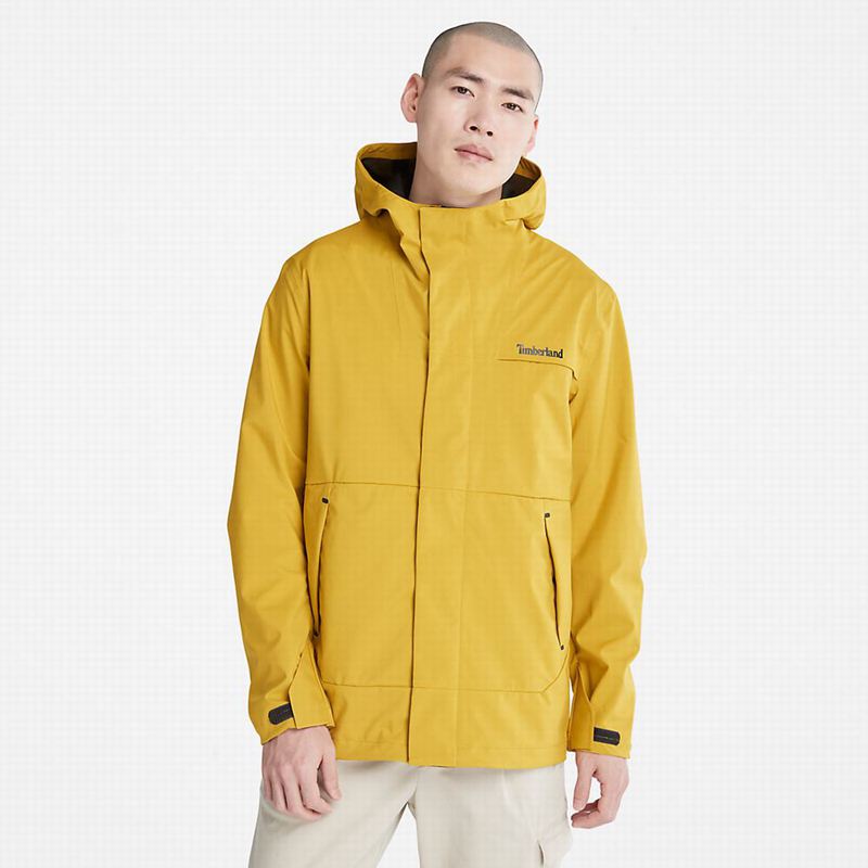 Yellow Timberland Water-Resistant Pullover Windbreaker | 4646821