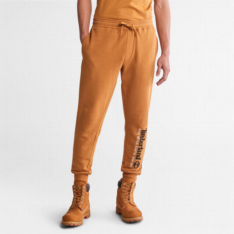 Yellow Timberland Wind Water Earth and Sky Tracksuit Bottoms Joggers | 70759114