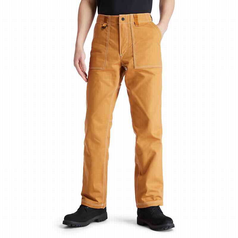 Yellow Timberland Workwear Pants | 54513414